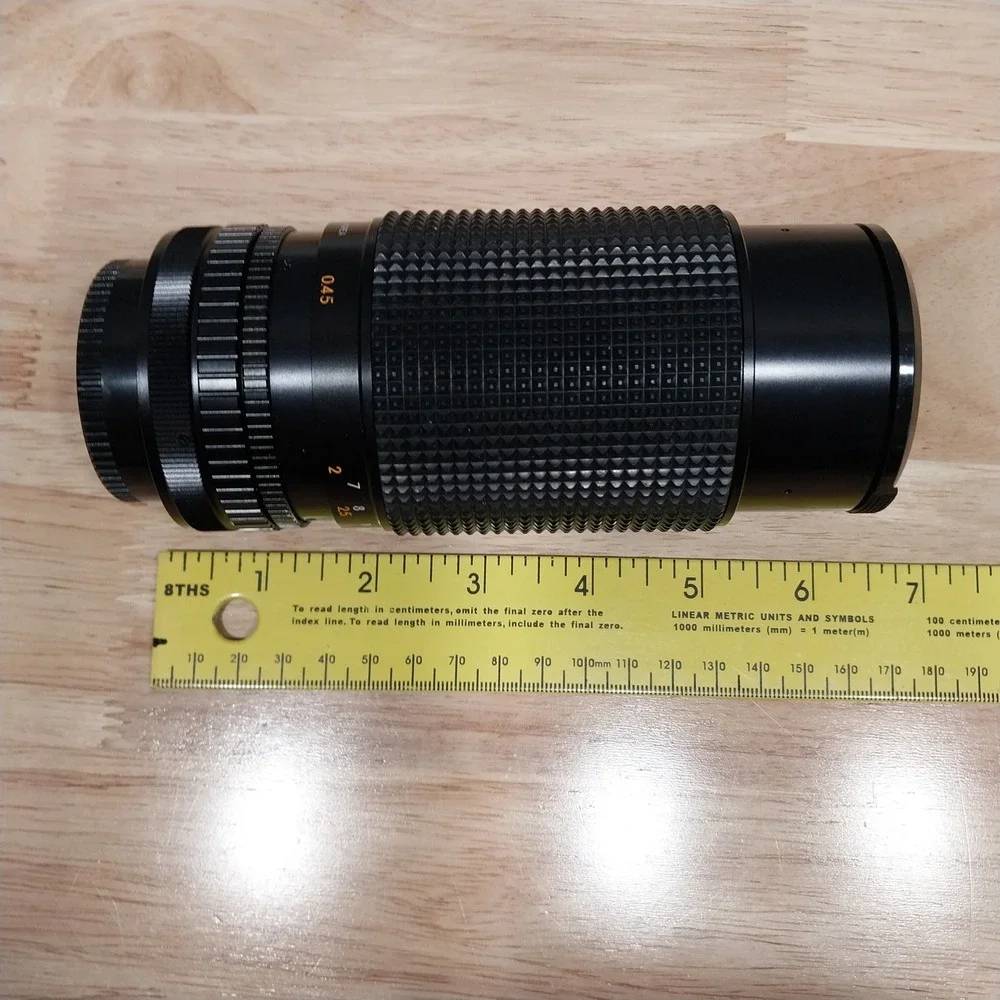 Sears Camera Lens No. 202.7377700 70-210mm Macro Zoom Mod Black